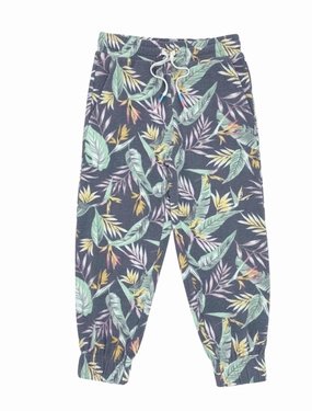 Island Hacci Jogger - Charcoal Washable kids' apparel