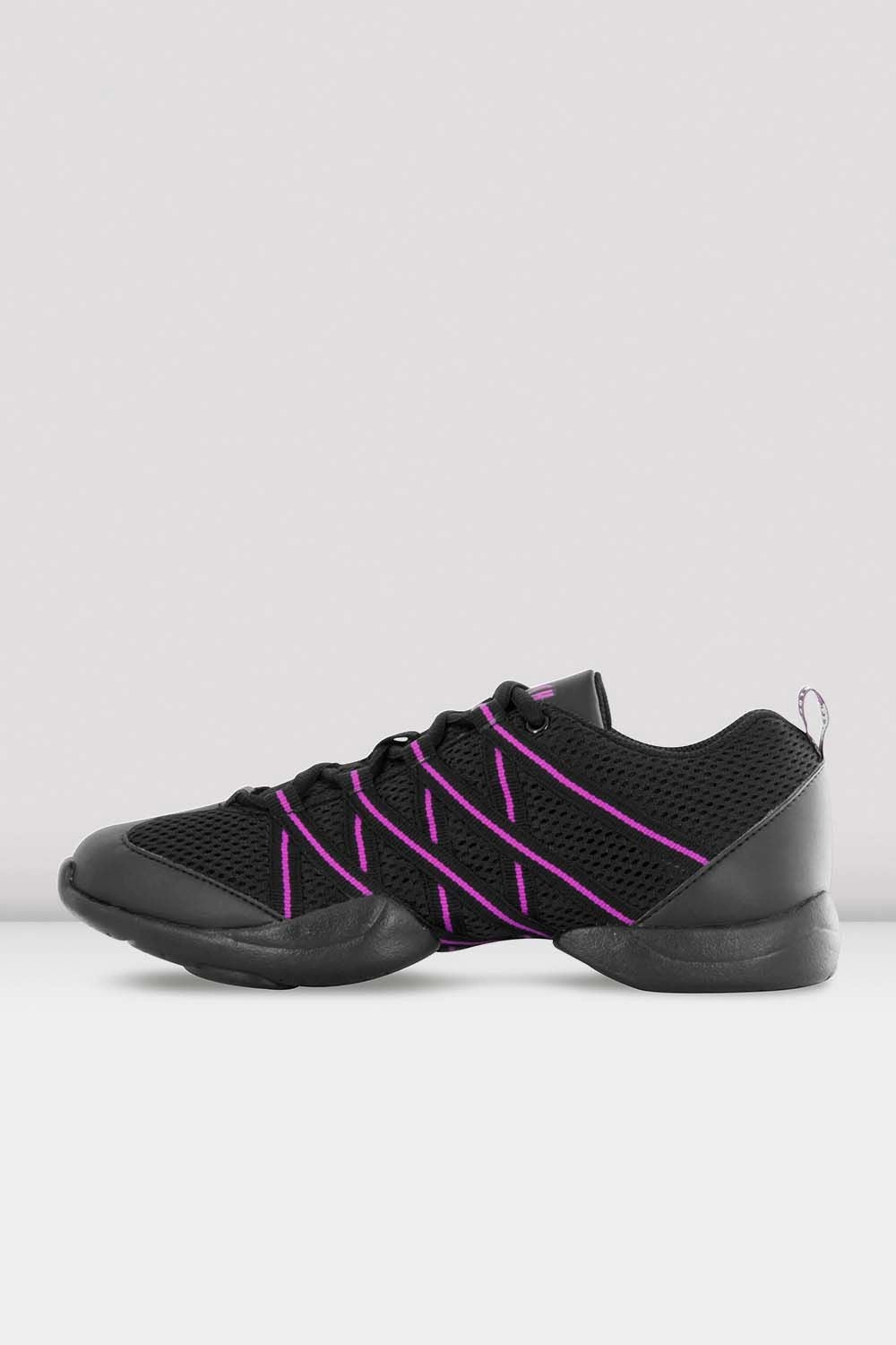 Adult Criss Cross Split Sole Dance Sneakers Supportive Wear Sleek Form