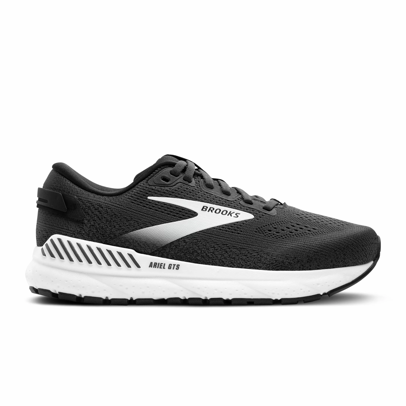 Cool Path Guard Walk Brooks Ariel GTS 24 Running Shoe (Women) - Ebony/Black/White