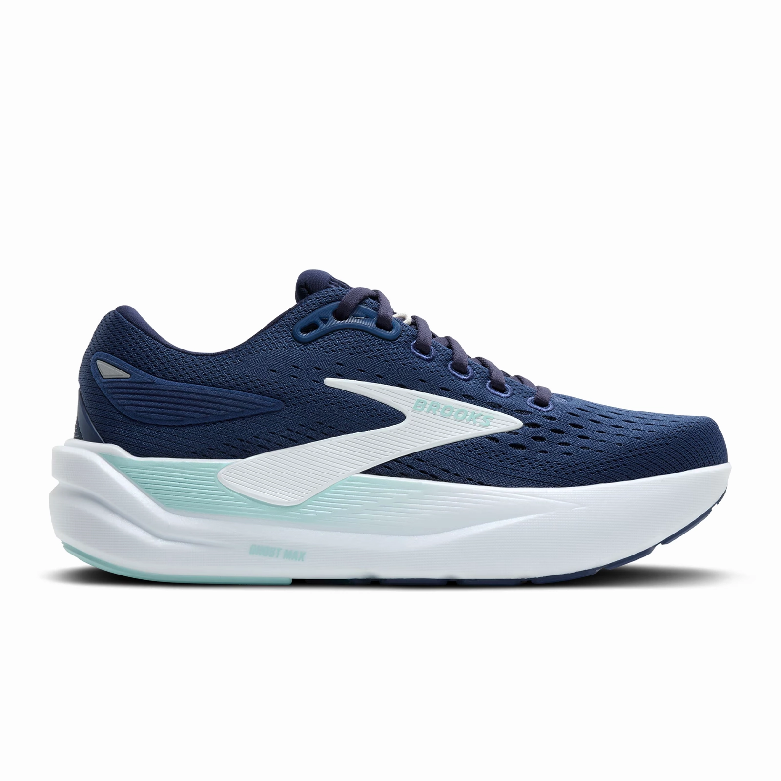 Brooks Ghost Max 3 Running Shoe (Women) - Navy/Peacoat/Clearwater Soft Touch True Pace