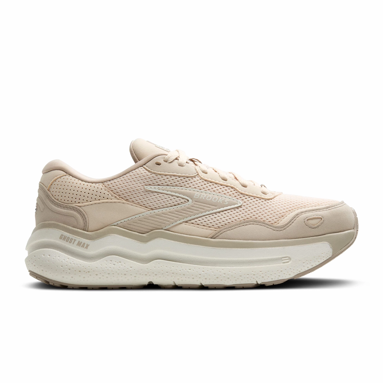 Urban Fashion Step Steady Brooks Ghost Max SE Running Shoe (Women) - Almond Peach/Chateau/Coconut