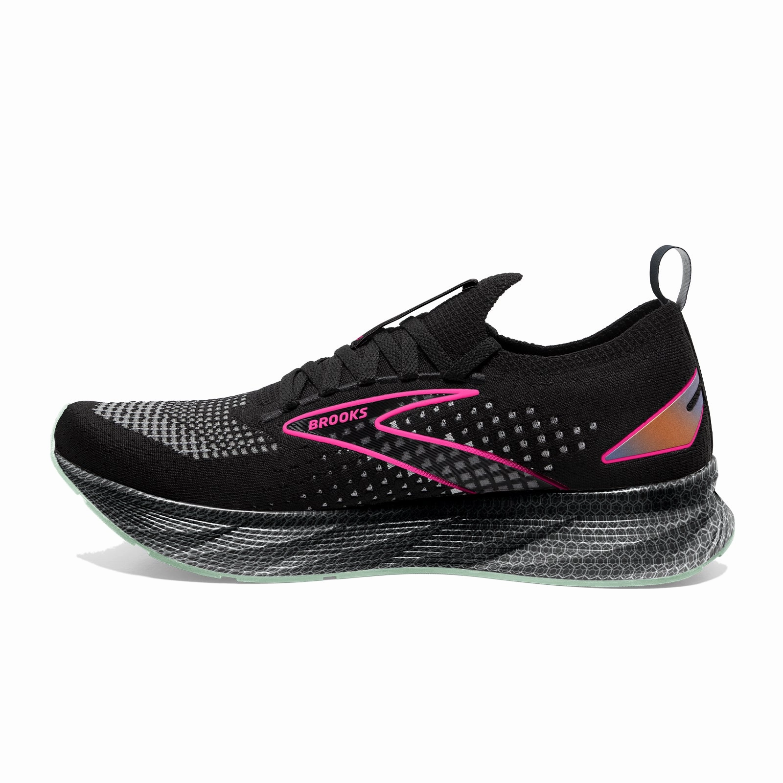 Brooks Levitate StealthFit 6 Running Shoe (Women) - Black/Pink Modern Fit
