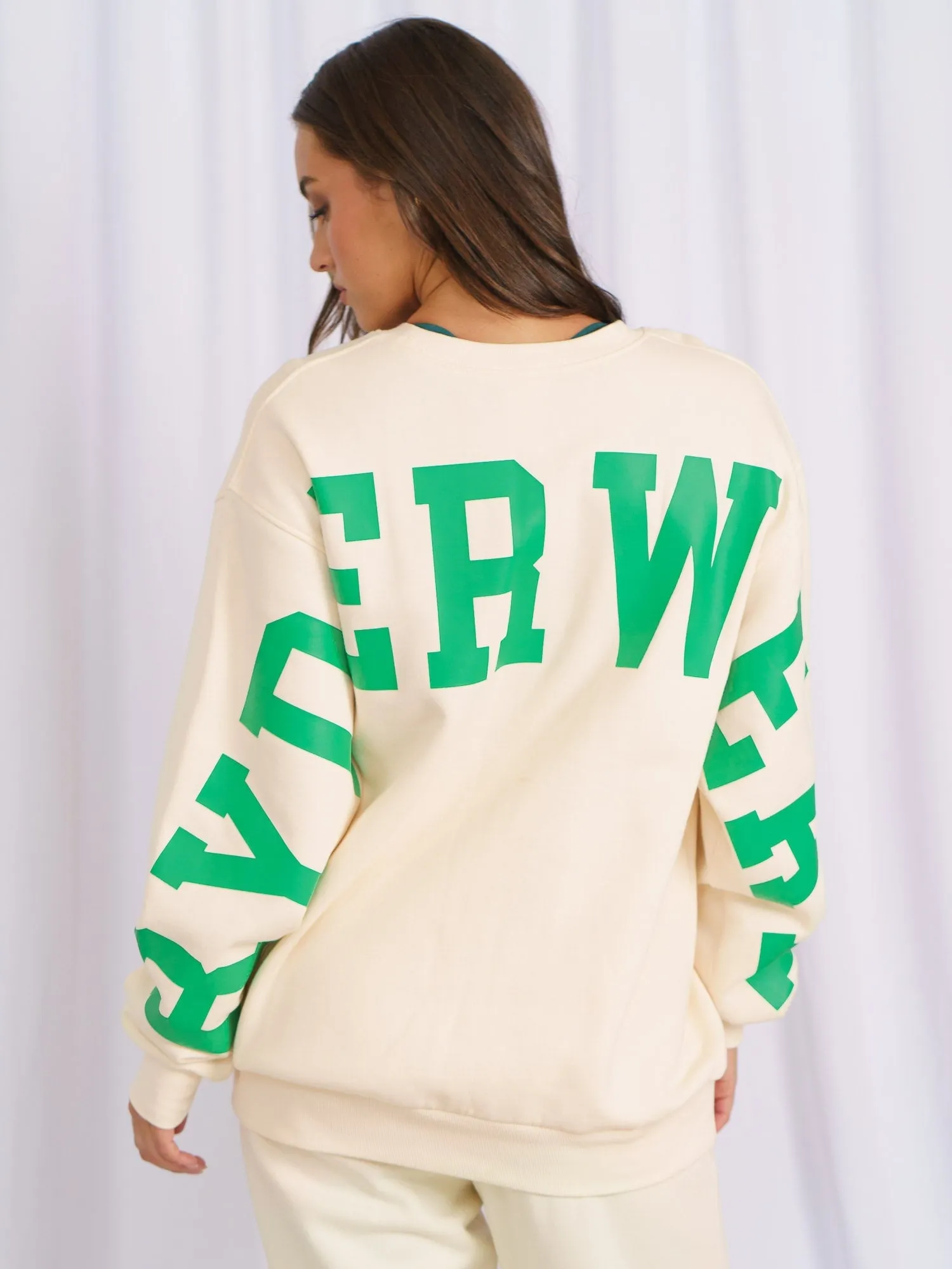 Compliment Unisex Collegiate Sweater - Vanilla