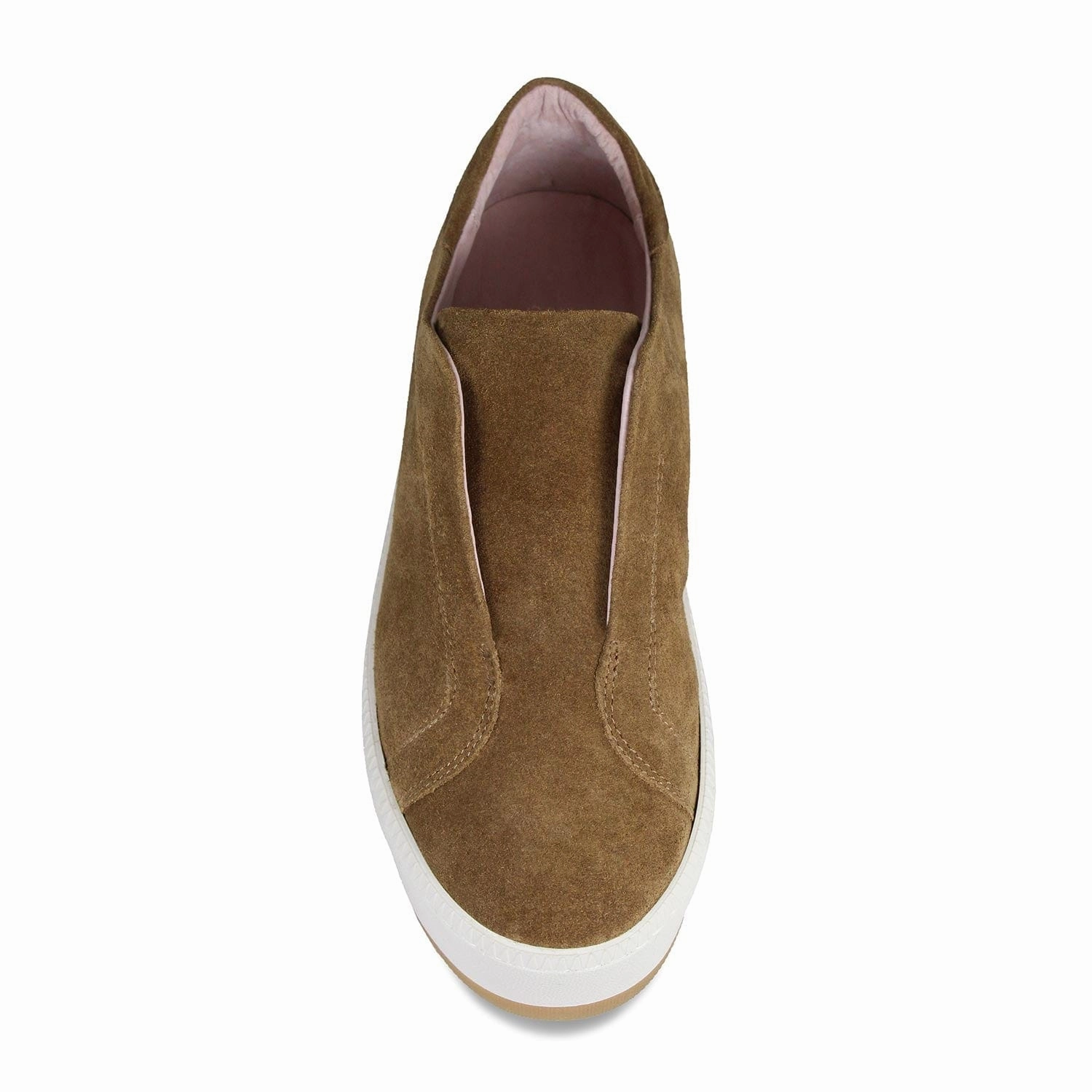 Drama: Tan Suede Blown Rubber Traction