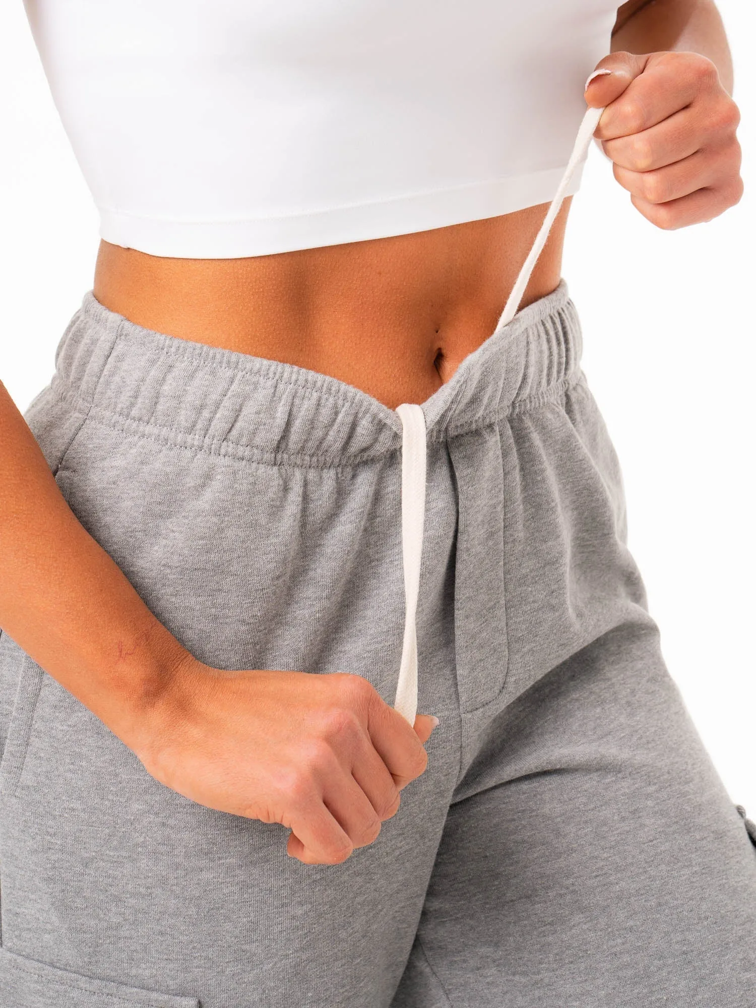 Cargo Track Pant - Grey Marle TearResistantPanels