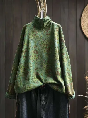 Cozy Vibes Babakud Women Autumn Curling Casual Cotton Sweater