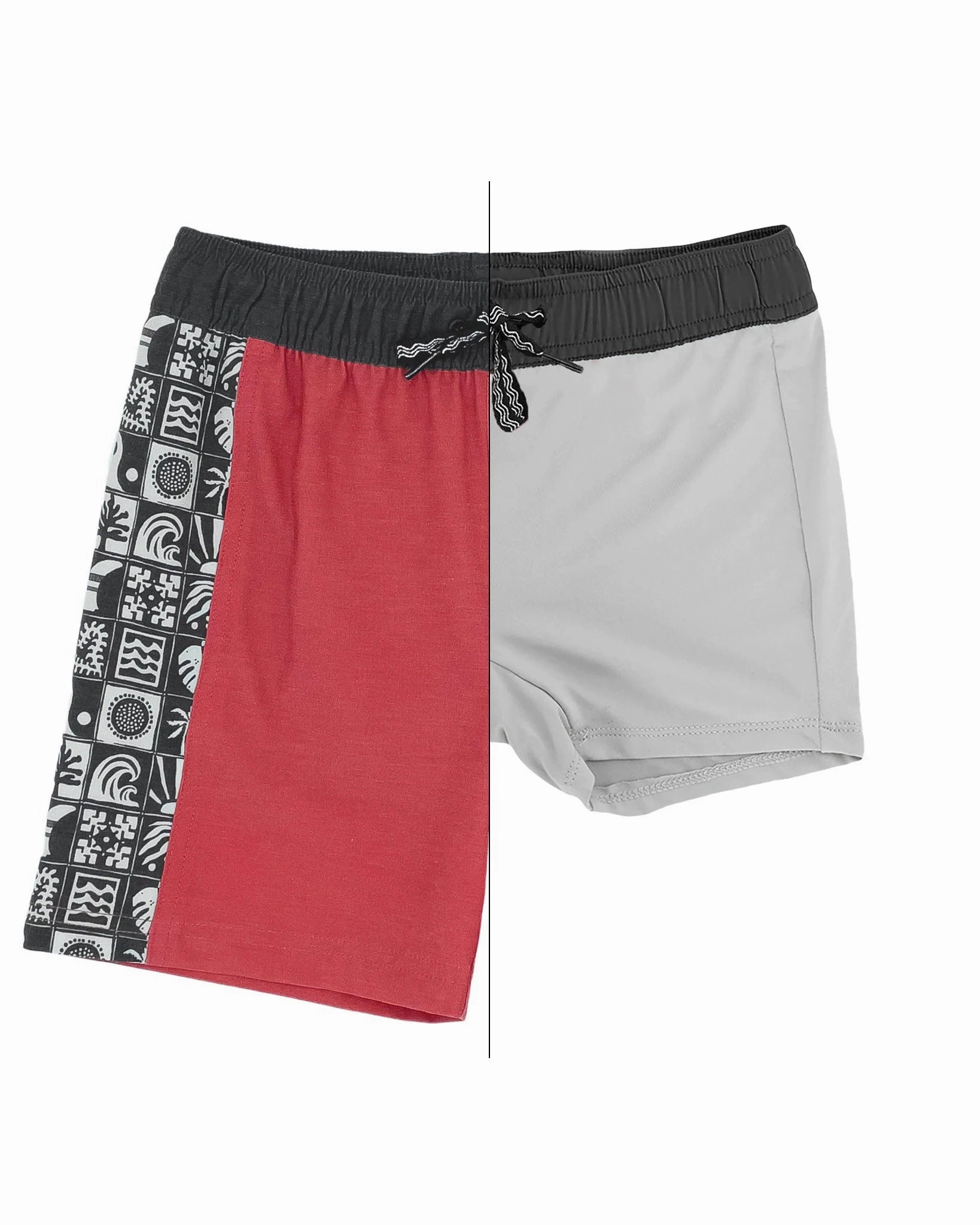 Beach Tile Volley Trunk | Chili Pepper New