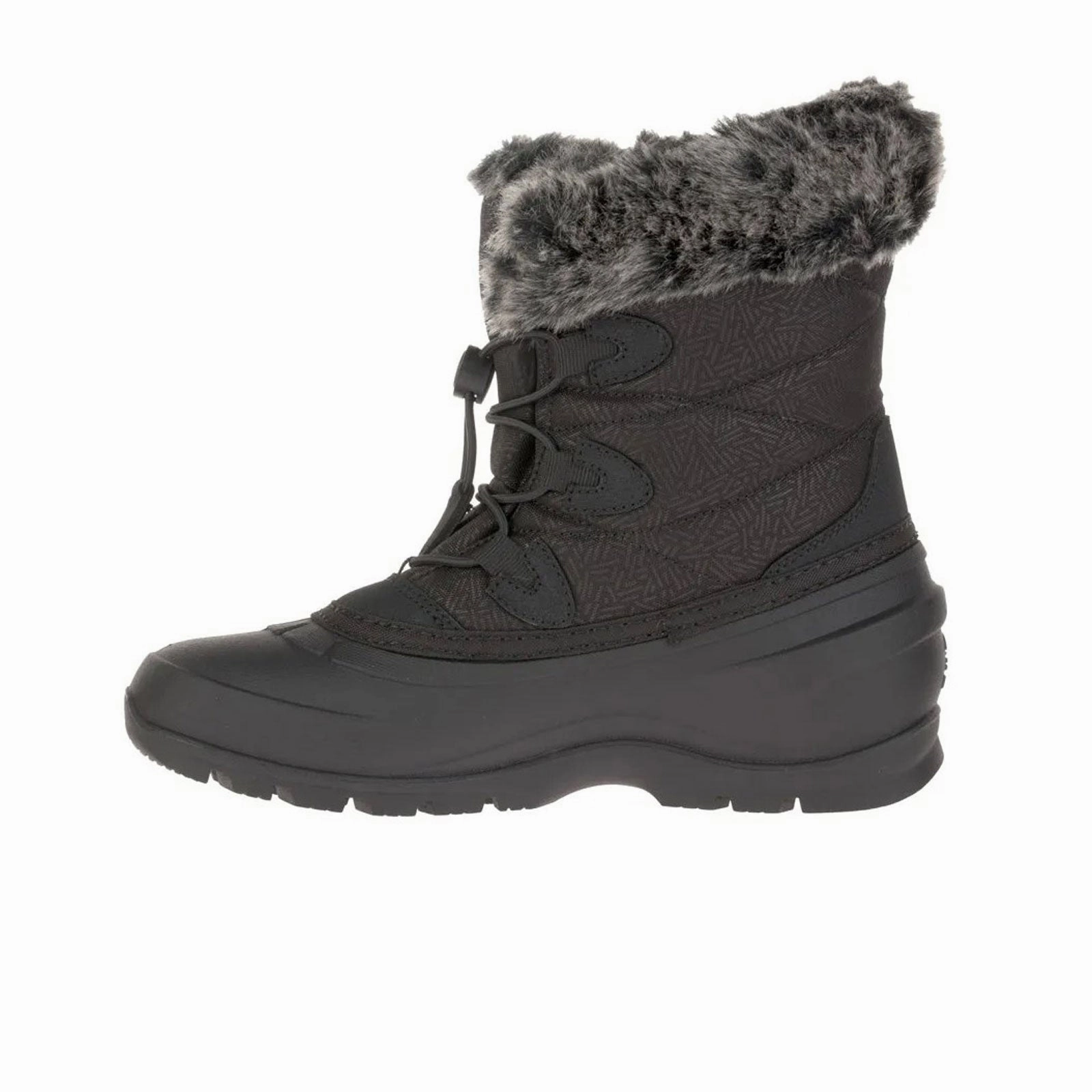 Kamik Momentum L2 Mid Winter Boot (Women) - Black Relaxed Walking Comfort Light Dash