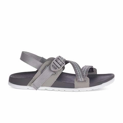 Chaco Lowdown Active Sandal (Women) - Pully Gray Soft Slip Wedge Heel