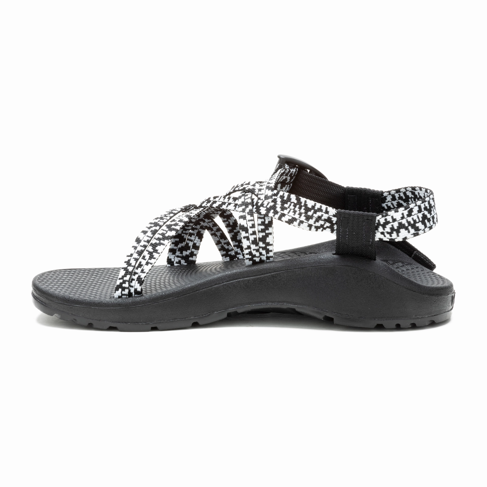 Chaco Z/Cloud X Active Sandal (Women) - Pixel B&W Breathable Construction Comfort Straps