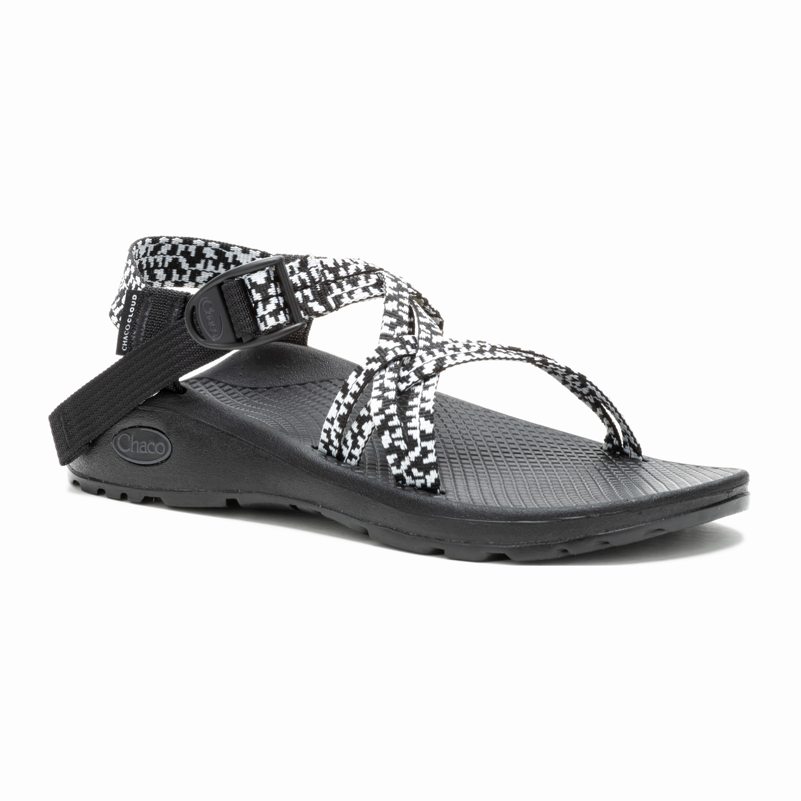 Easy Relax Fit Chaco Z/Cloud X Active Sandal (Women) - Pixel B&W