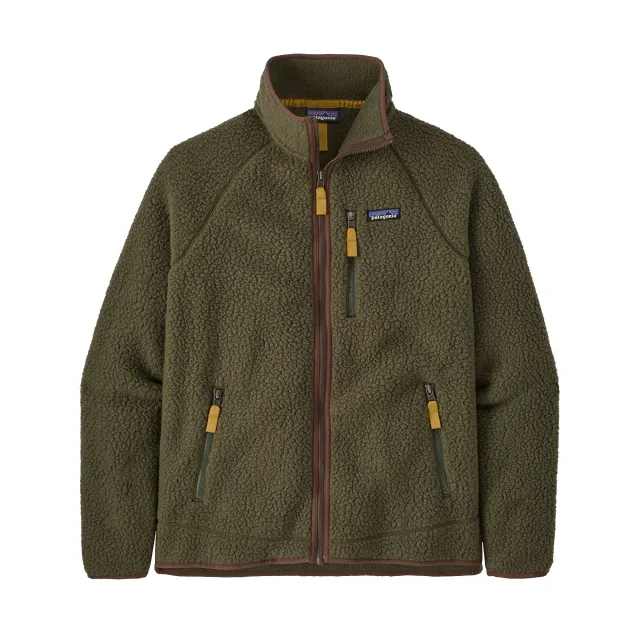 HemLock Adjustment System Determination Men's Retro Pile Jacket