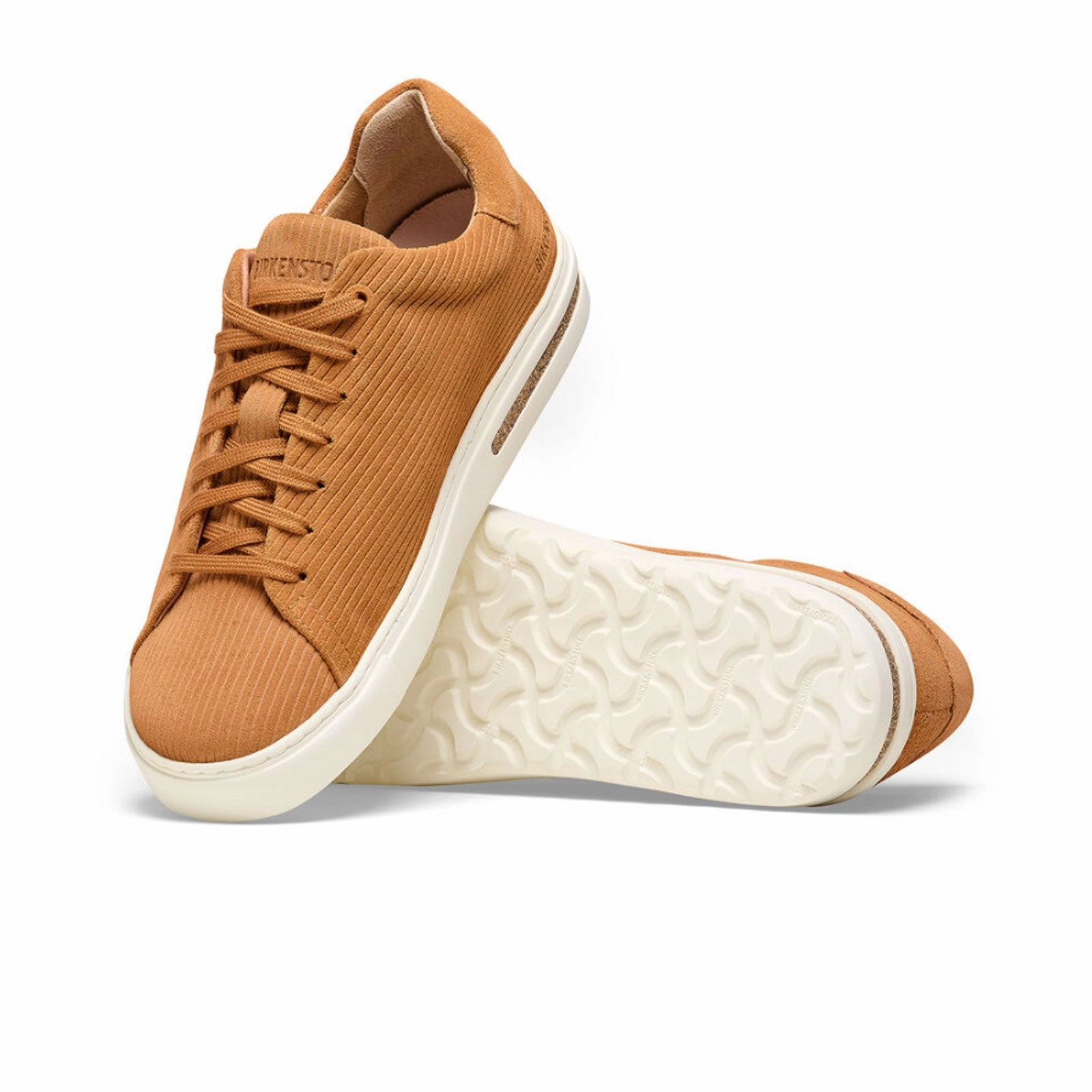 Birkenstock Bend Narrow Sneaker (Women) - Corduroy Cork Brown Path Power Book Lane