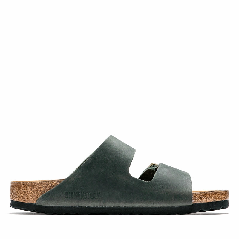 Toe Guard Women's Birkenstock Arizona Oiled Leather - Thyme