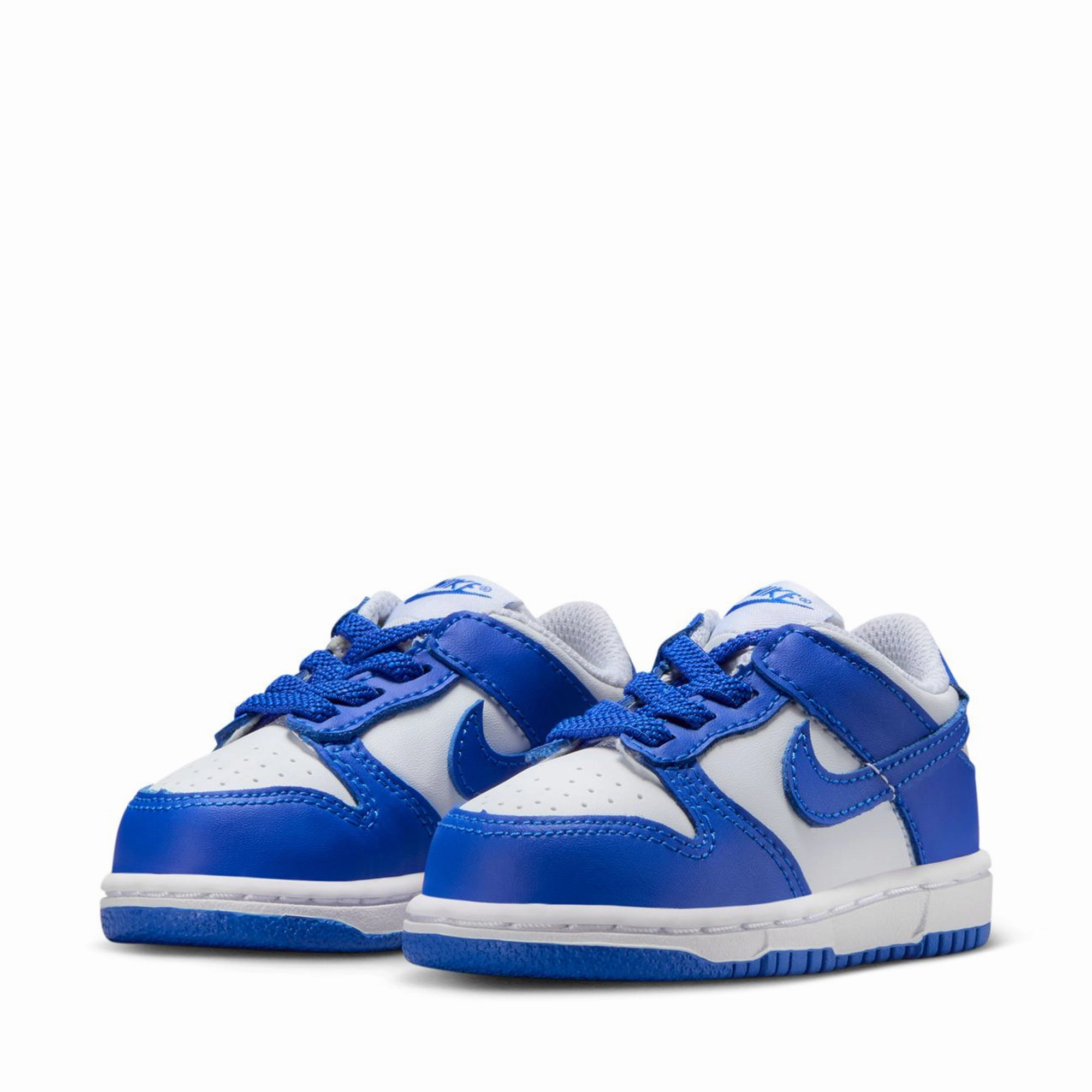 Rubber Sole Even Pace Nike Dunk Low (TD) - White/Hyper Royal