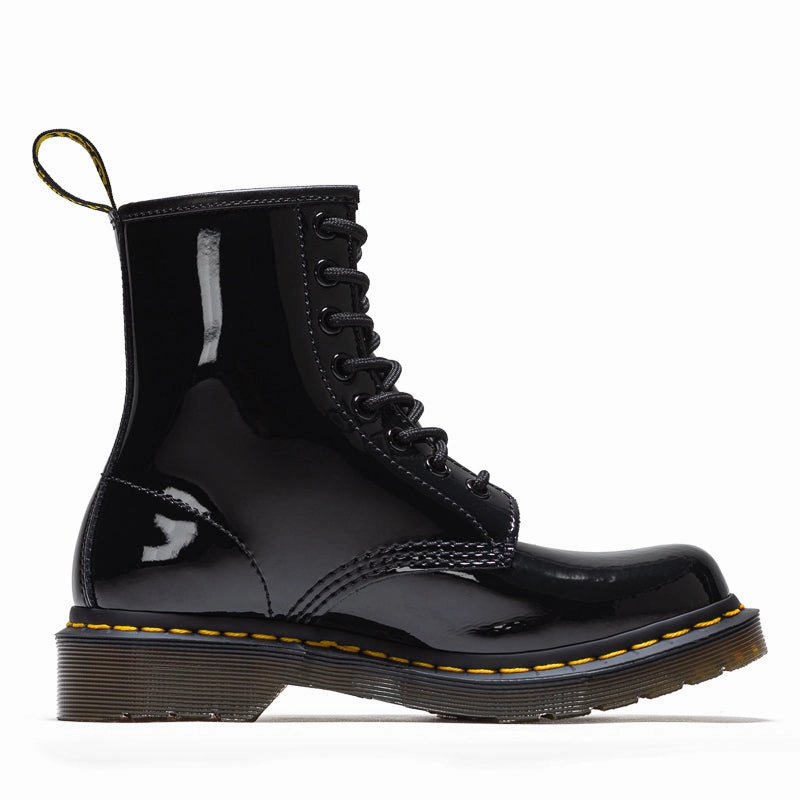 Women's Dr. Martens 1460 - Black Patent Lamper Classic Everyday Wear Party Ready