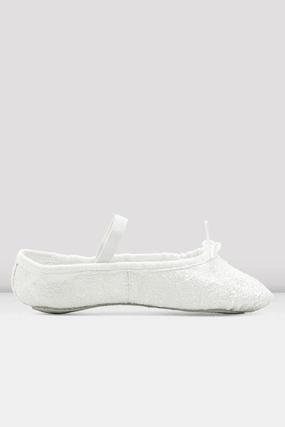 Childrens Sparkle Ballet Shoes SlipOn