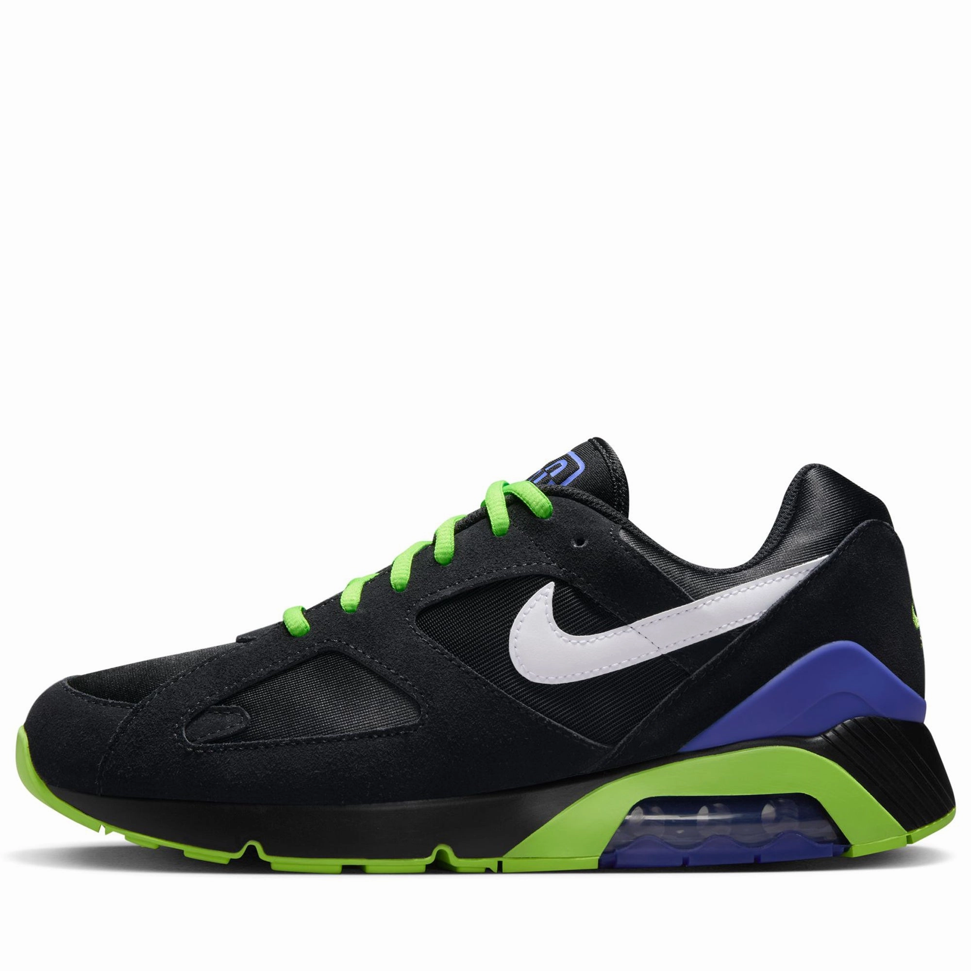 Nike Air 180 QS - Black/Action Green Hold Clear All-day Walking Shoes