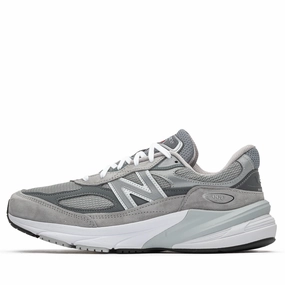 New Balance Made in USA 990v6 - Grey Practical Everyday Shoes Compact Form