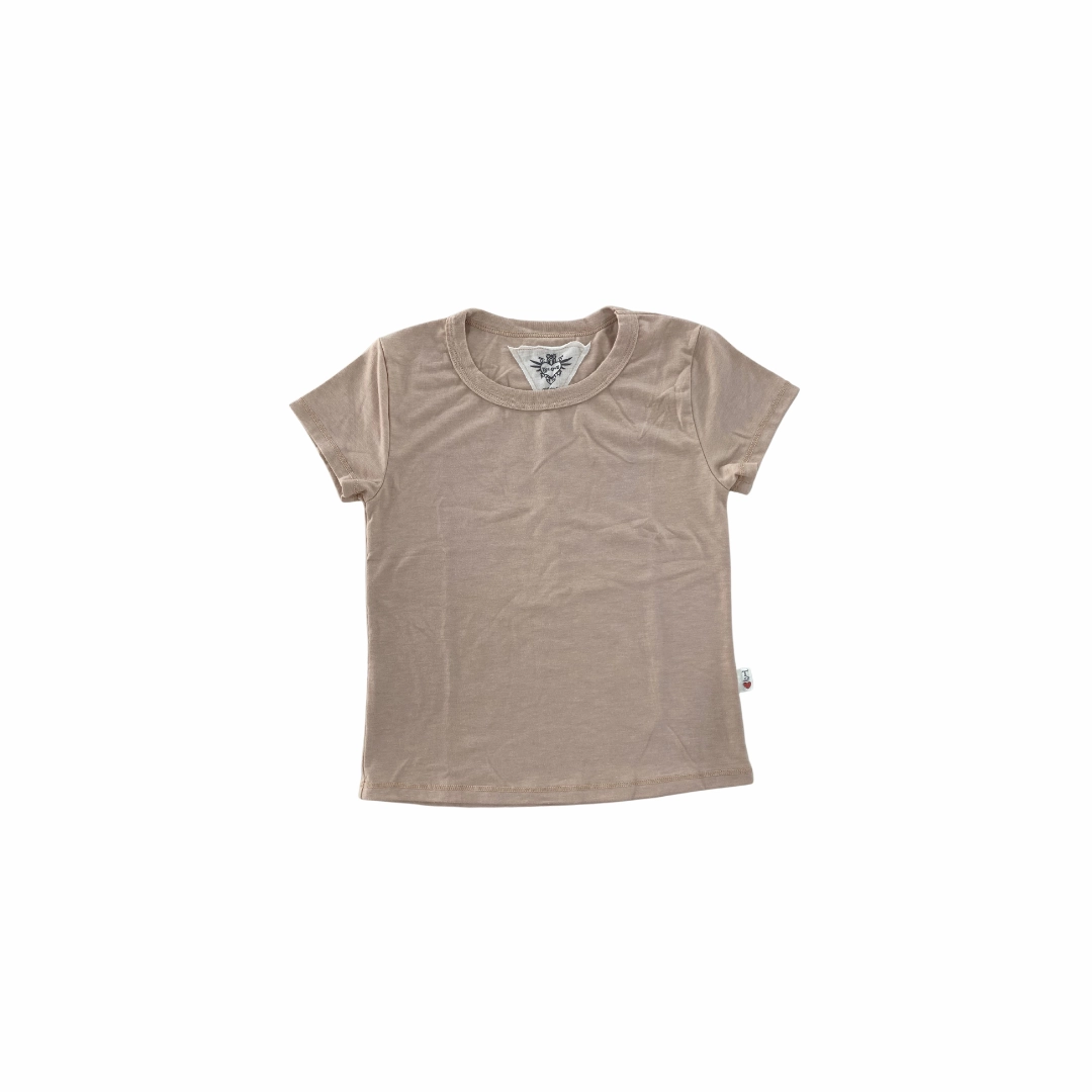 Regular - fit Classic Short Sleeve T-Shirt- Nude