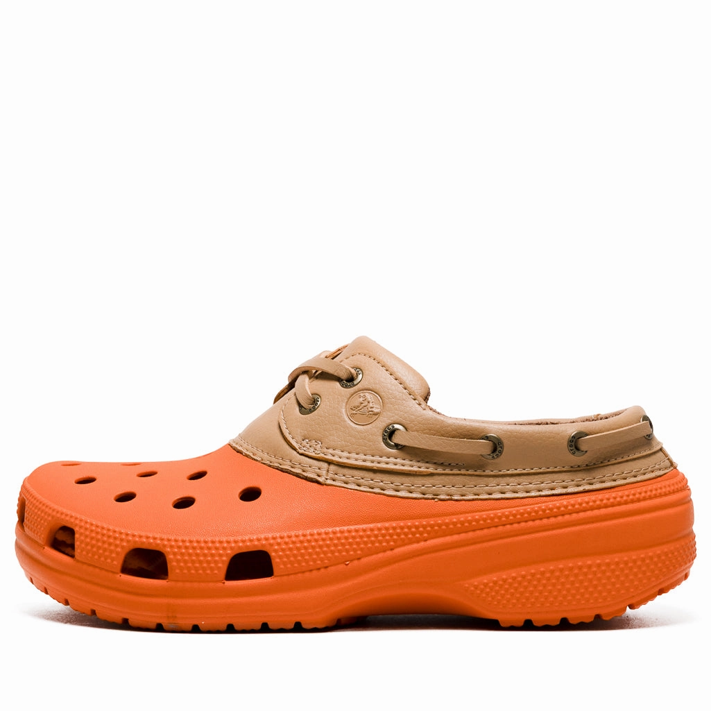Guard Steps Young Professional Crocs Classic Boat Shoe - Koi Fish/Tan