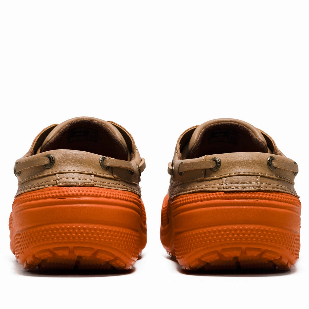 Ground Neat Casual Slip-on Design Crocs Classic Boat Shoe - Koi Fish/Tan