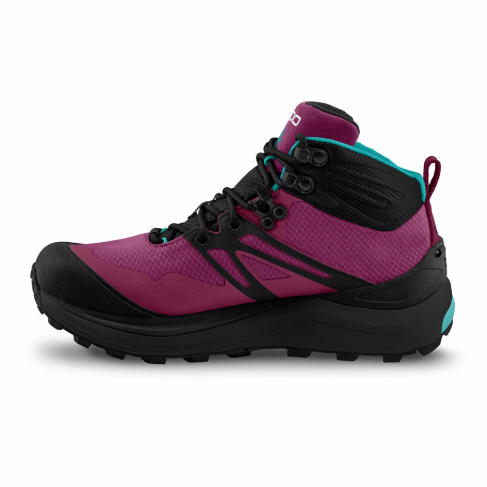 Topo Trailventure 2 Waterproof Hiking Boot (Women) - Raspberry/Black Air Cushion Market Tour