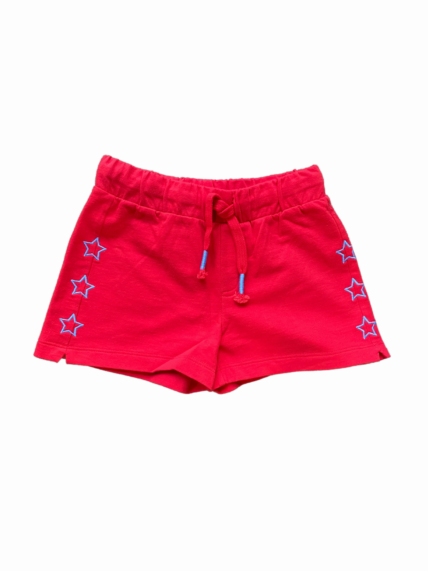 Resort wear for kids Space themed outfits for children Classic Tween Short with Star Embroidery