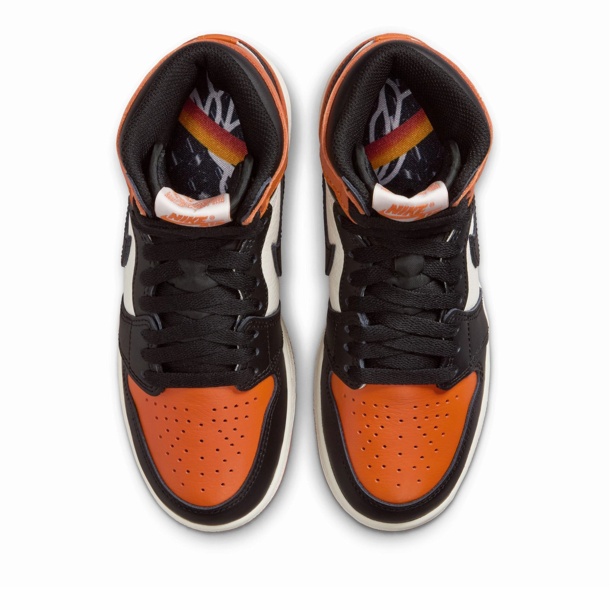 Air Jordan 1 High OG 'Shattered Backboard' (GS) - Black/Starfish Architect Choice