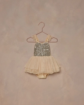 Summer Stretchable kids' wear Clementine Tutu | Ecru
