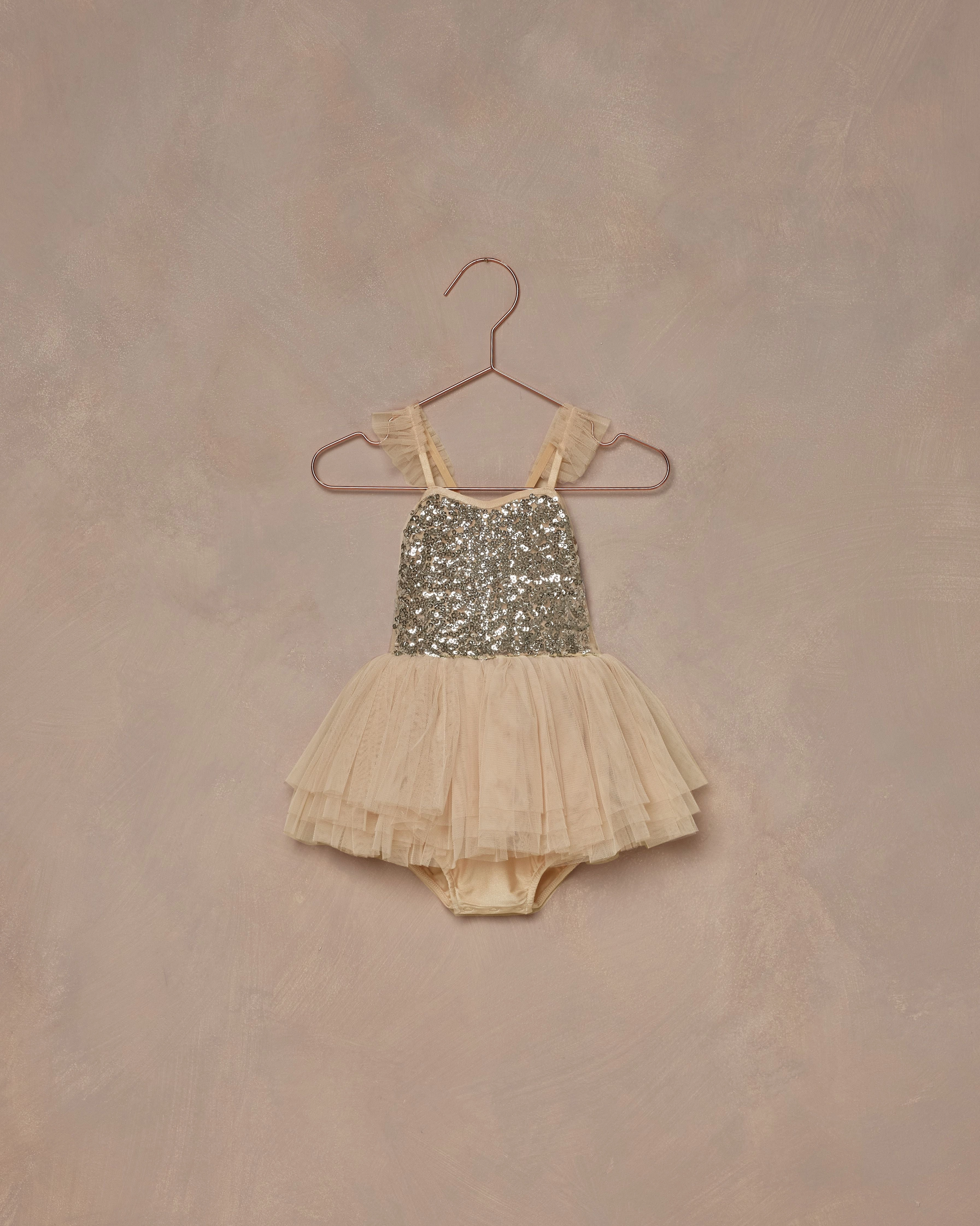 Summer Stretchable kids' wear Clementine Tutu | Ecru