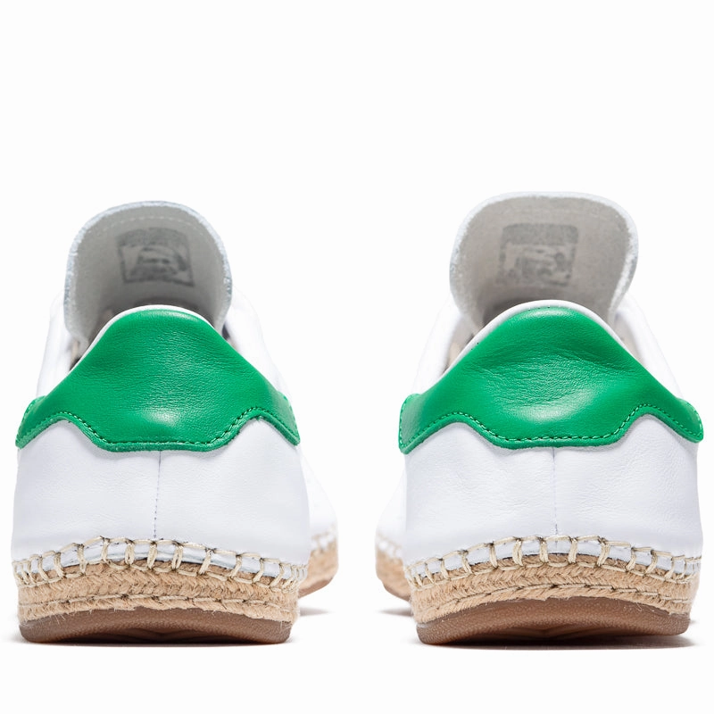 CLOT x Adidas Stan Smith - Cloud White/Green Genuine Leather Elegant Comfort