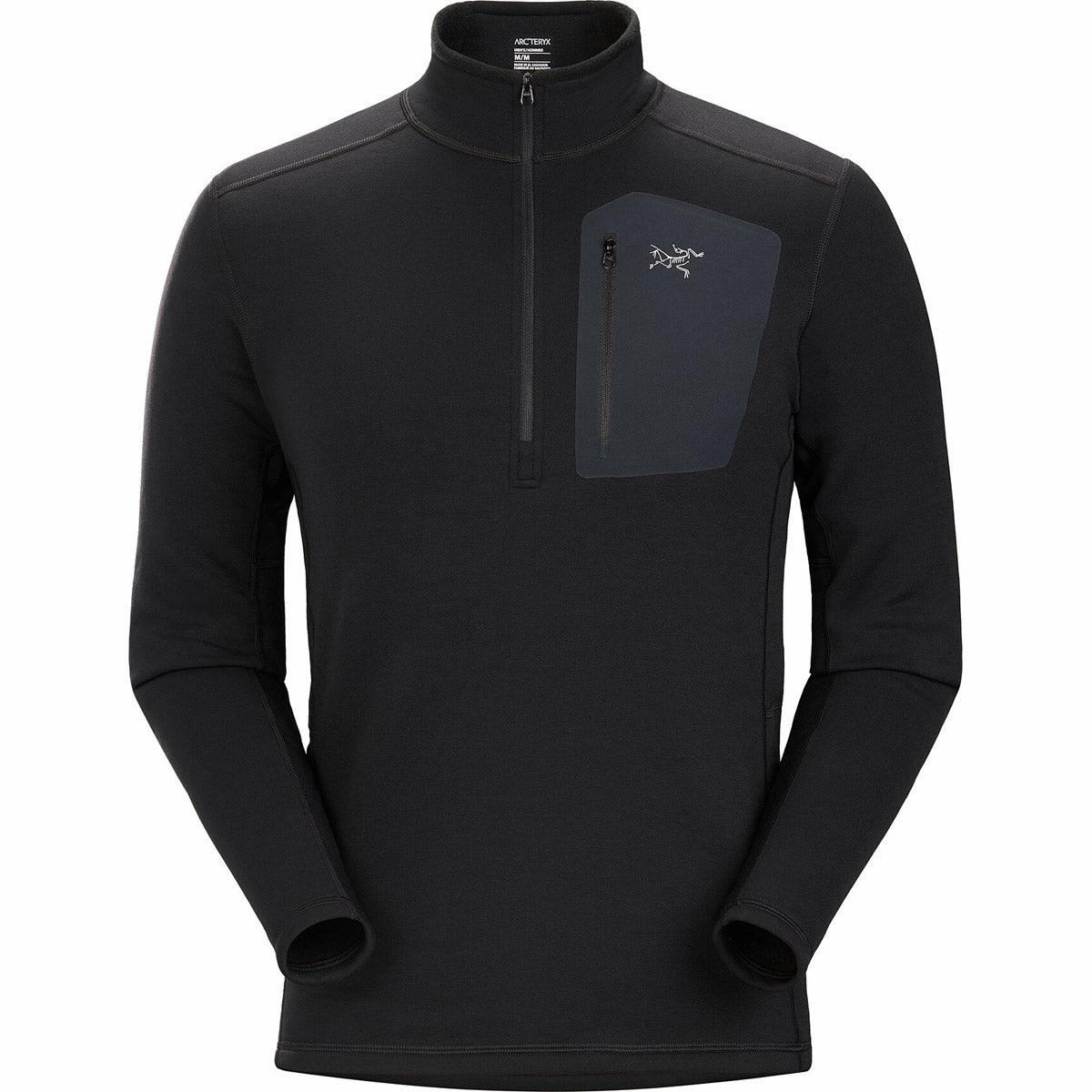 Moisture Wicking Inner Light Breeze Men's Rho Heavyweight Zip Neck