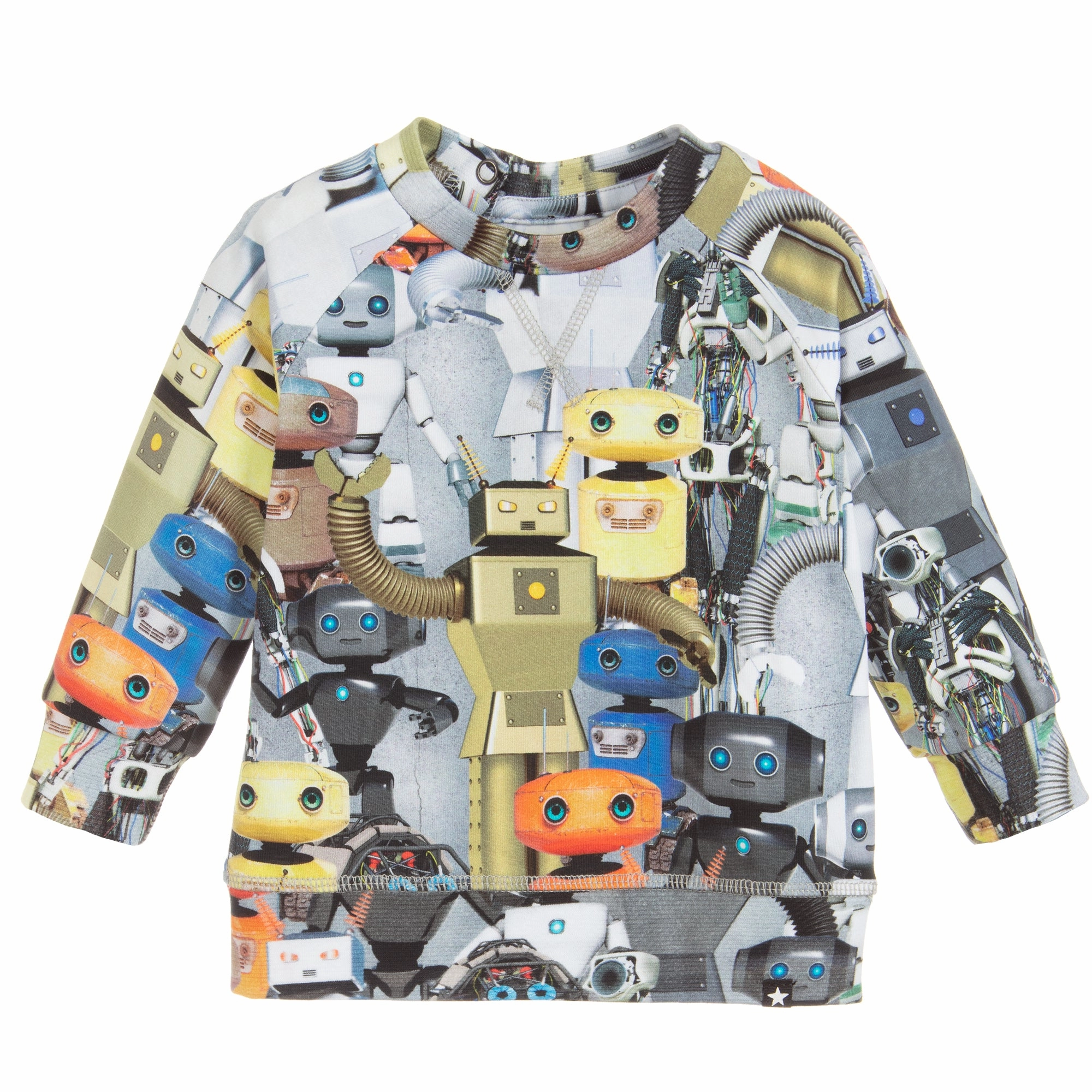 Cowboy wear for kids Warm Molo Baby Boy's Elmo Knit Sweatshirt