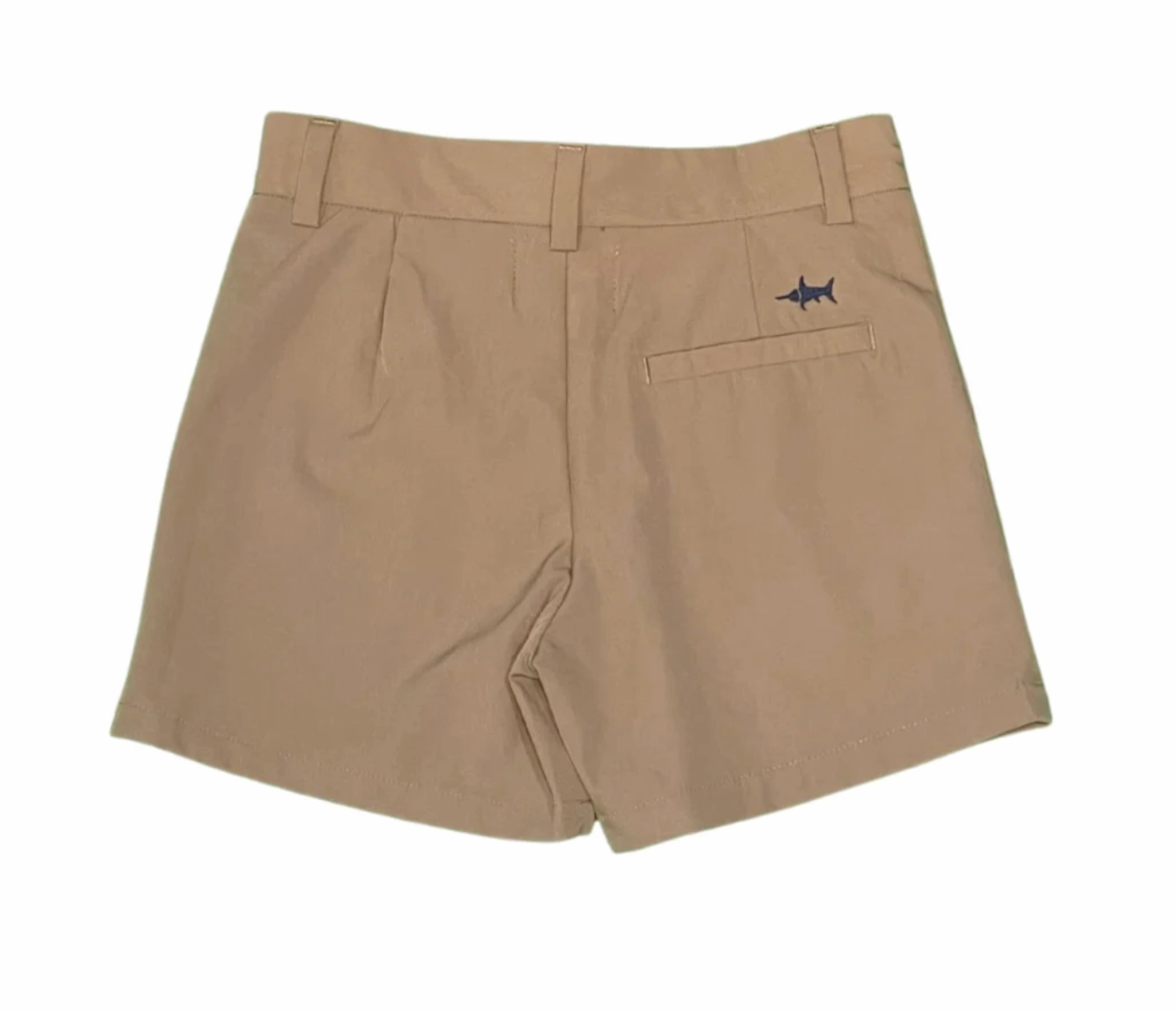 Khaki Palmer Performance Shorts School uniform items for kids Non - toxic