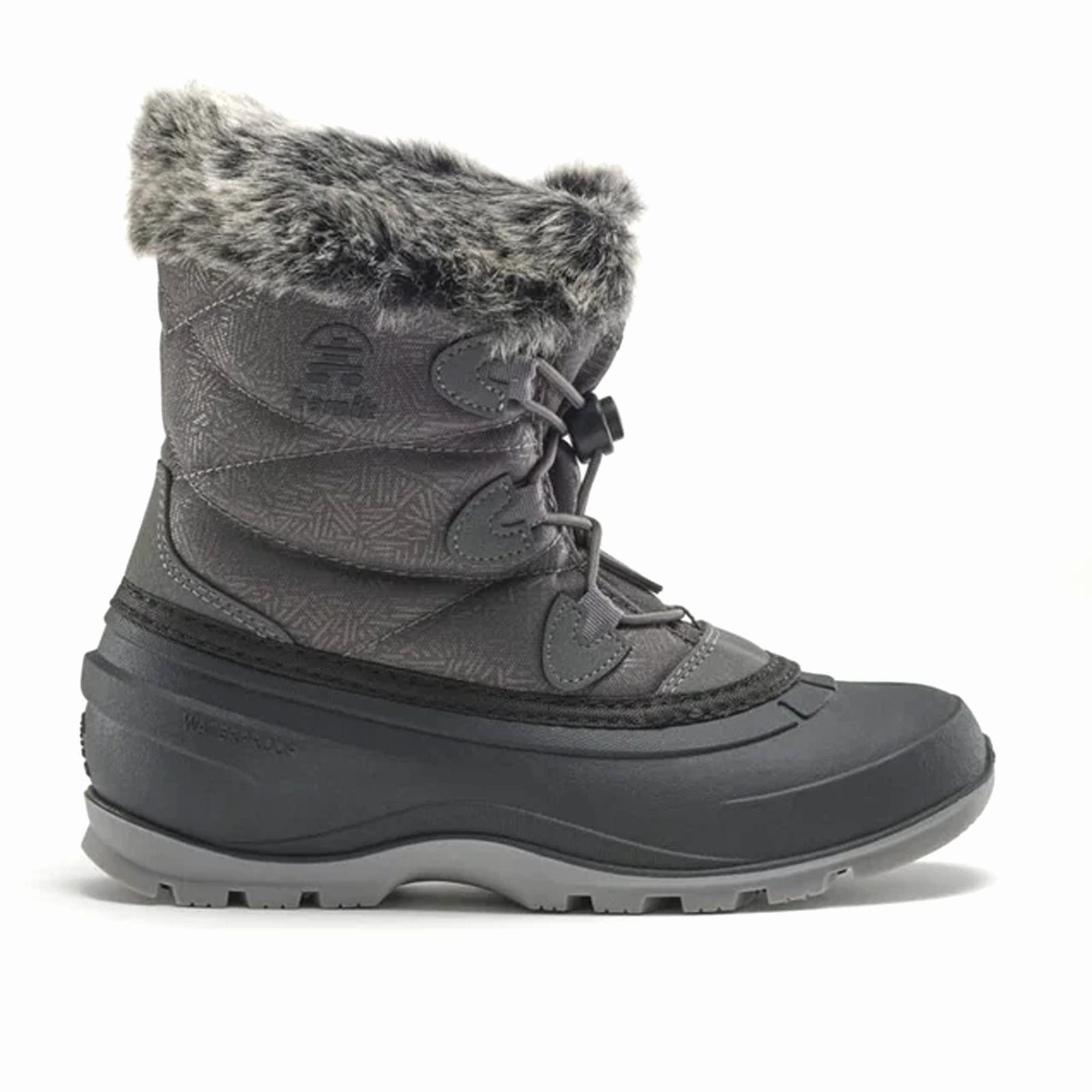Air Steps Kamik Momentum L2 Mid Winter Boot (Women) - Charcoal