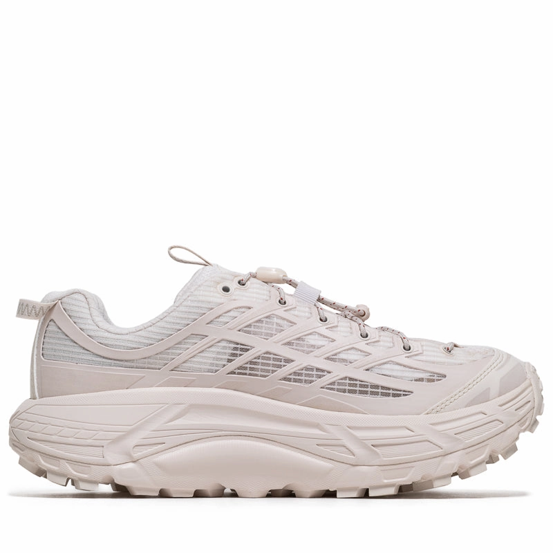 Stylish Sole Quiet Confidence Hoka Mafate Three2 Grid - Rose Cream/Stucco