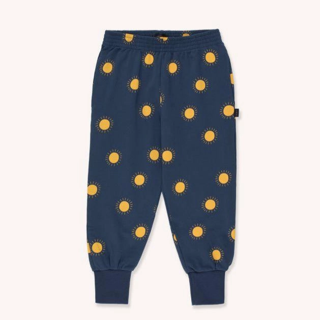 TINYCOTTONS Kids "Sun" SWEATPANT in light navy/yellow 104 Line - dry