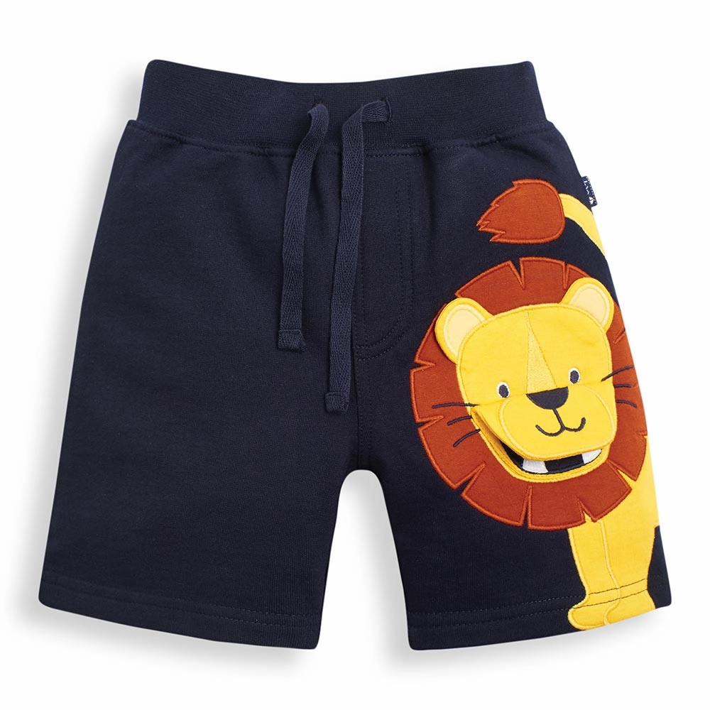 Jojo Maman Bebe Kids Boy's Lion Short Lightweight kids' outfits Polyester blended kids' apparel