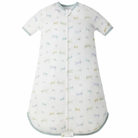Playtime clothing Nest Designs Baby 0.25 TOG Bamboo Silk Short Sleeve Sleep Bag - The Ant & The Grasshopper
