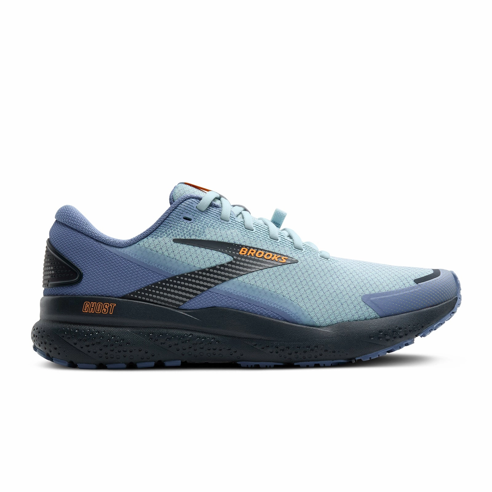 Brooks Ghost 16 Weatherized Running Shoe (Men) - Country Blue/Winter Sky/Ebony Weekend Outing