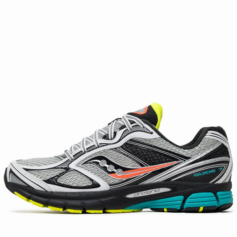 Saucony Progrid Guide 7 - White/Teal Free Step River Path