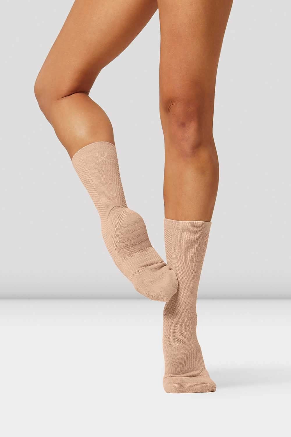 Textured Tread Pattern Blochsox Dance Socks