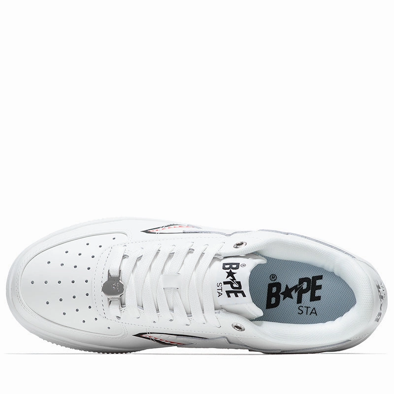 A Bathing Ape Shark Bape Sta M2 - White subtle style