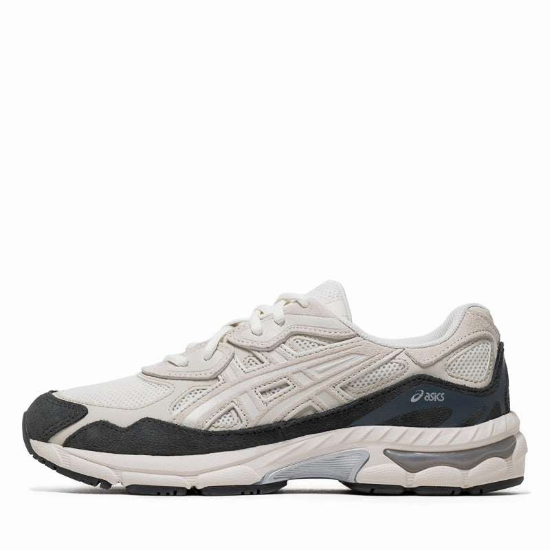 Asics Gel-NYC (GS) - Cream/Smoke Grey Classic Walk