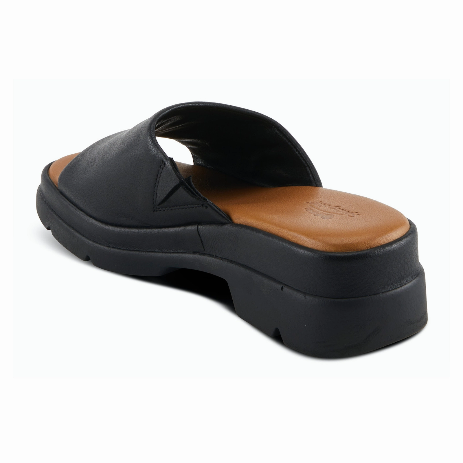 Light Step Cost effective Spring Step FireIsland Slide Sandal (Women) - Black