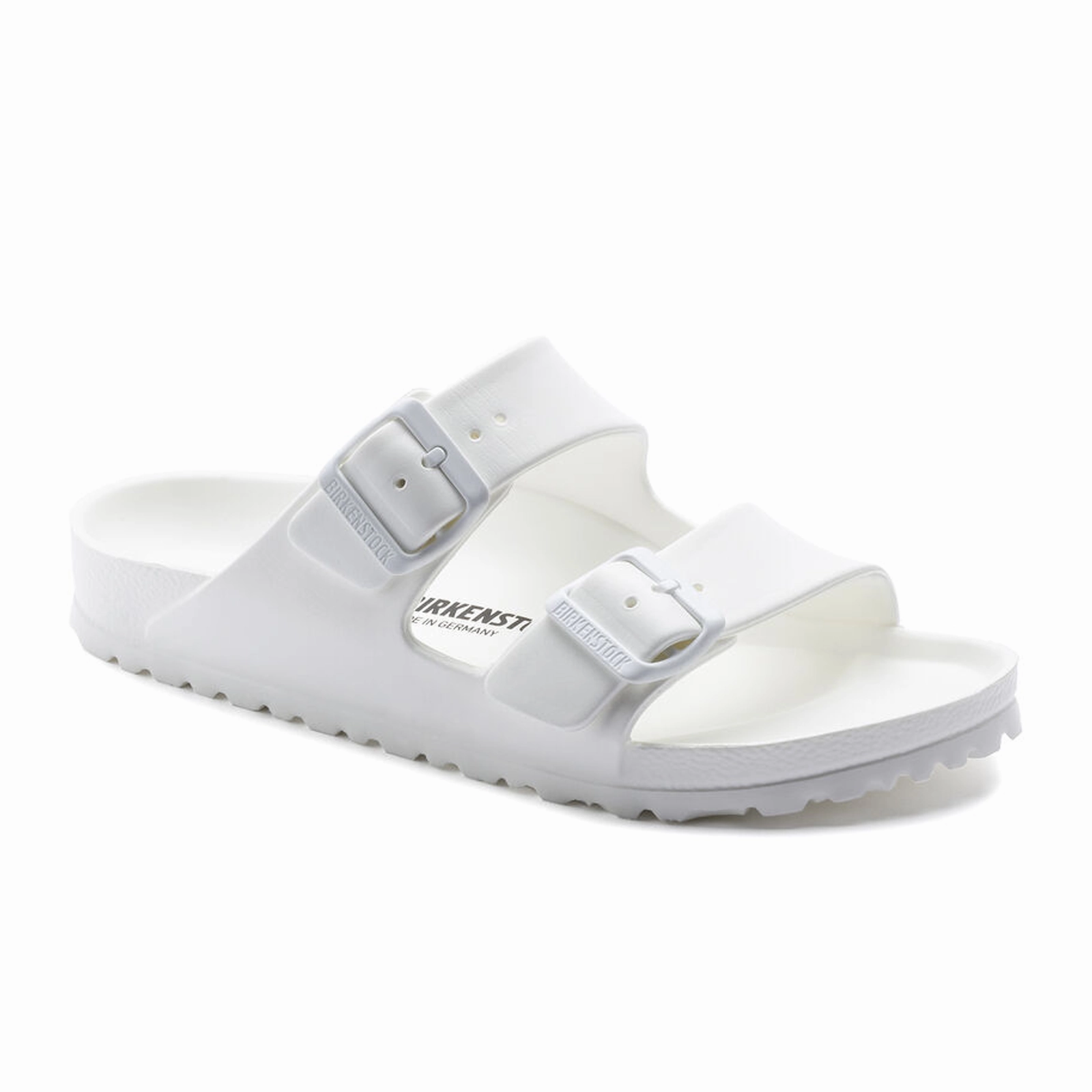 Birkenstock Arizona EVA Narrow Slide Sandal (Women) - White Light sandals