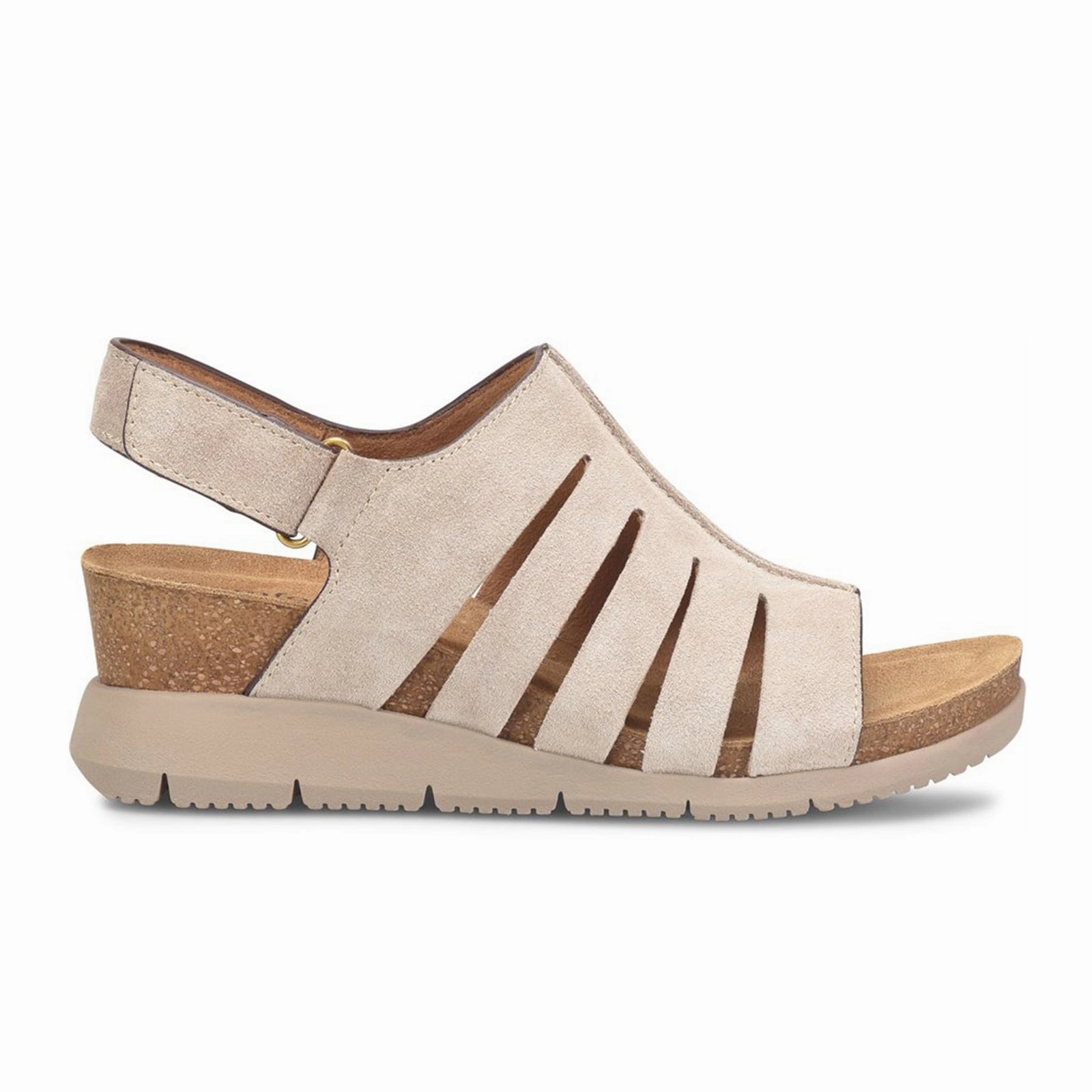 Space Saving Quiet Comfortiva Scottie Wedge Sandal (Women) - Baywater