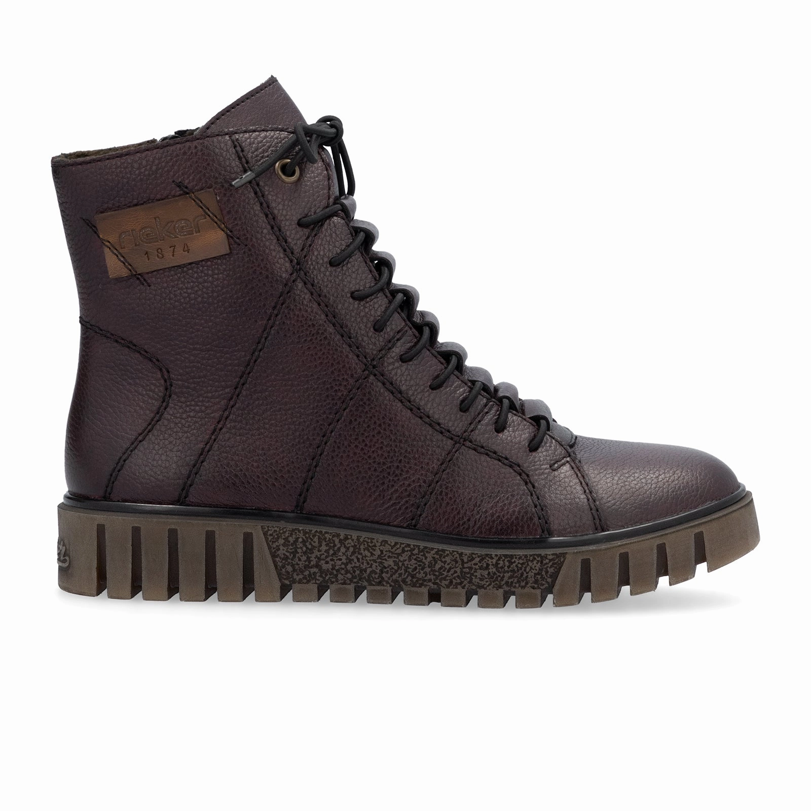 Rieker Fenjia Y3421-35 Boot (Women) - Cerise/Mogano All-day Walking Shoes All Safe