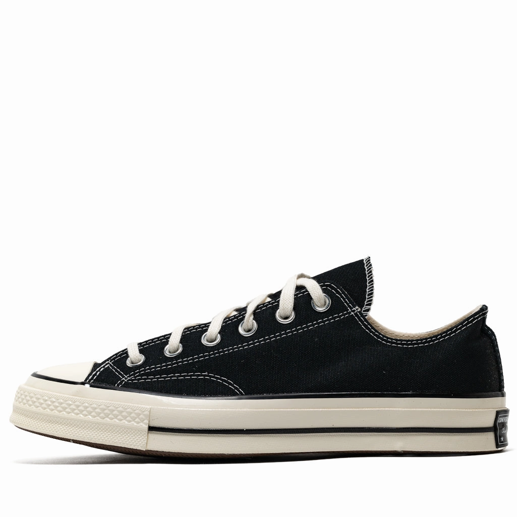 Stylish Leather Shoes Converse Chuck 70 Low - Canvas Black/Black